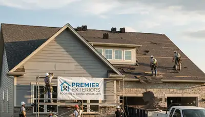 Vinyl siding and roof replacement by Next Level Exteriors in Brooklyn, NY