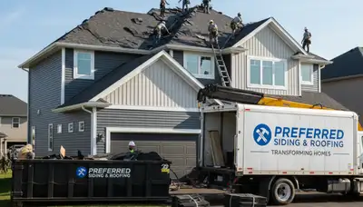 Roof replacement and vinyl siding installation by Next Level Exteriors in Brooklyn, NY