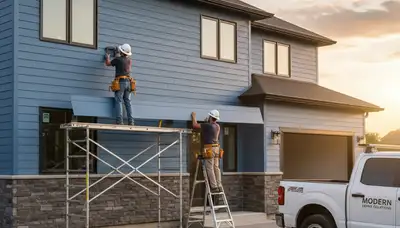 Professional vinyl siding installation on Brooklyn NY home by Next Level Exteriors