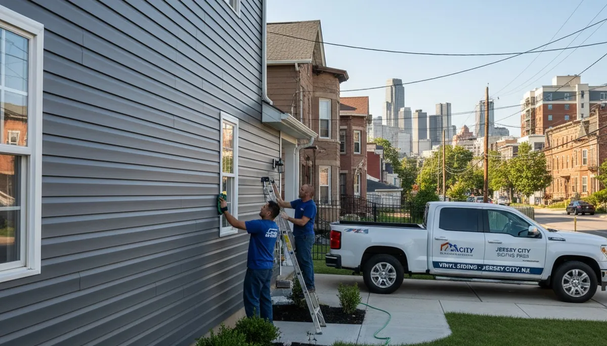 Vinyl siding installation by professional contractors in Brooklyn, NY homes