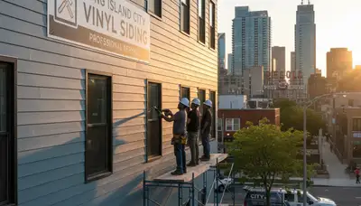 Professional vinyl siding installation on home exterior in Brooklyn, NY