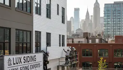 Professional vinyl siding installation by local contractors in Brooklyn, NY homes
