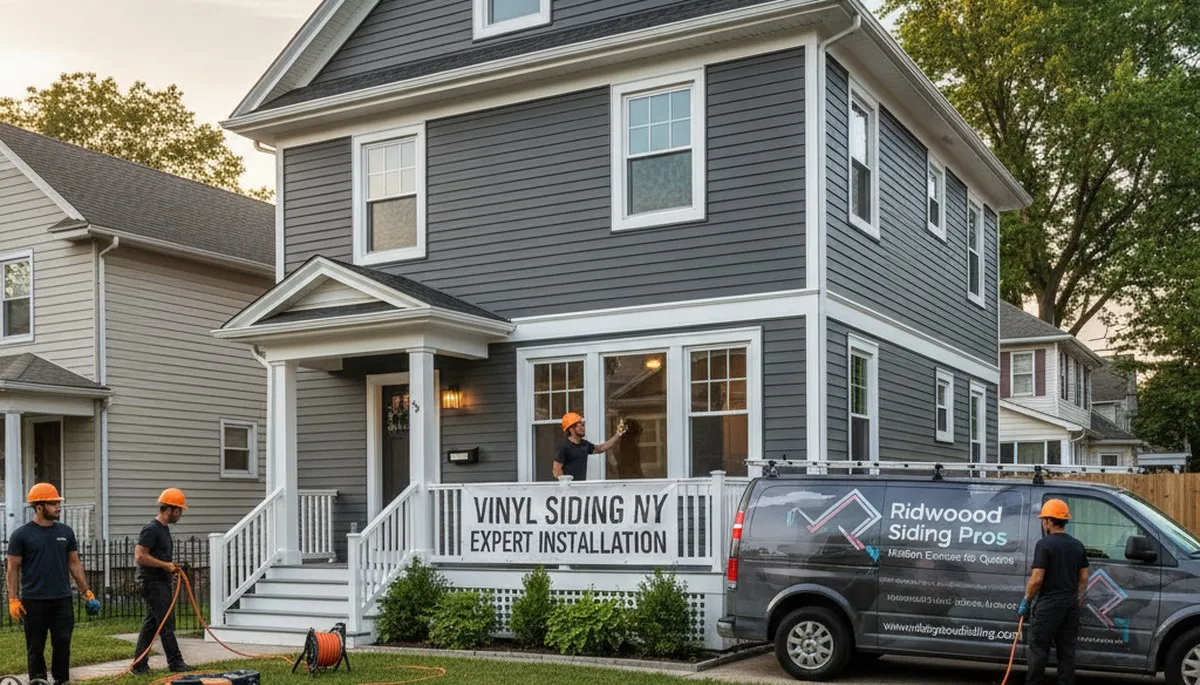 Professional vinyl siding installation by experts in Brooklyn, NY homes