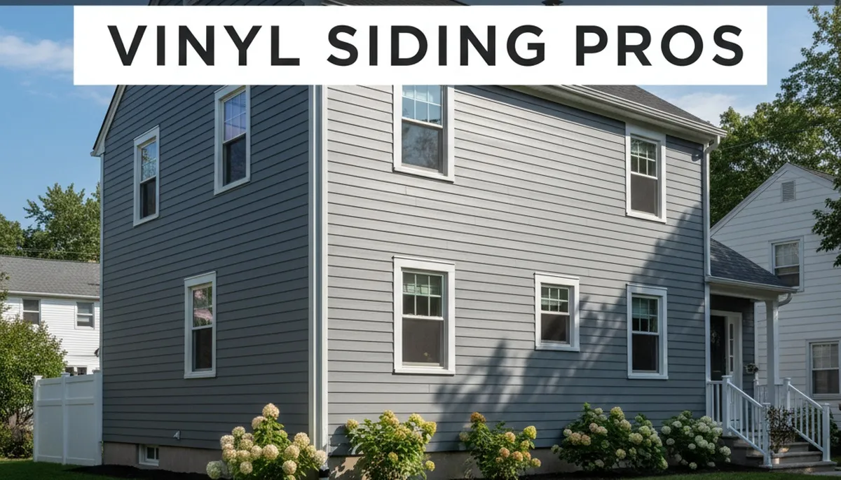 Vinyl siding installation on residential home exterior in Brooklyn, NY by local siding contractors