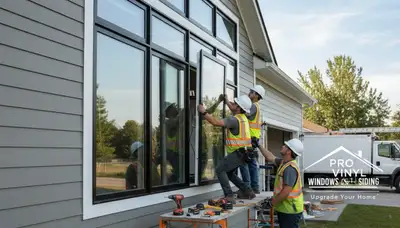 Professional window installation with vinyl siding in Brooklyn, NY homes by Next Level Exteriors